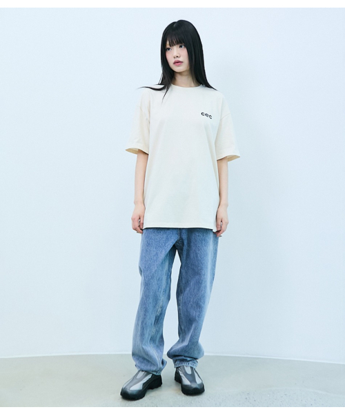 chancechance(チャンスチャンス)の「MINI CEC T-SHIRT(IVORY)(Tシャツ/カットソー・メンズ・その他・SMALL/MEDIUM)」の1枚目の写真
