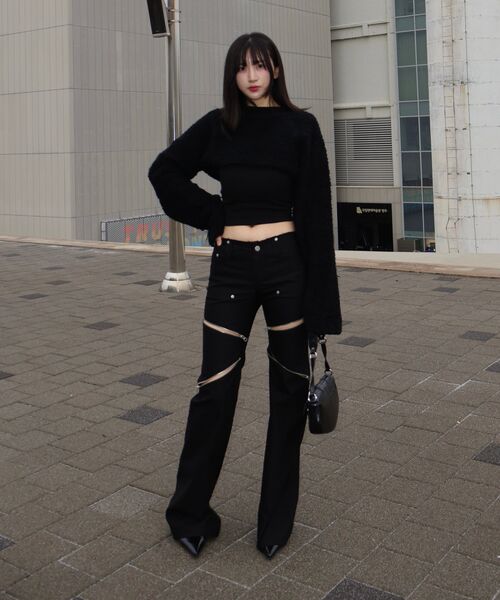 FANYOUNG(ファンヤング)の「ダメージドブーツカットパンツ(その他パンツ・レディース・その他・MEDIUM/SMALL)」の11枚目の写真