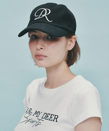 DEARMYDEER（ディアマイディア）の「ディアDRボールキャップ（ブラック）（キャップ）」