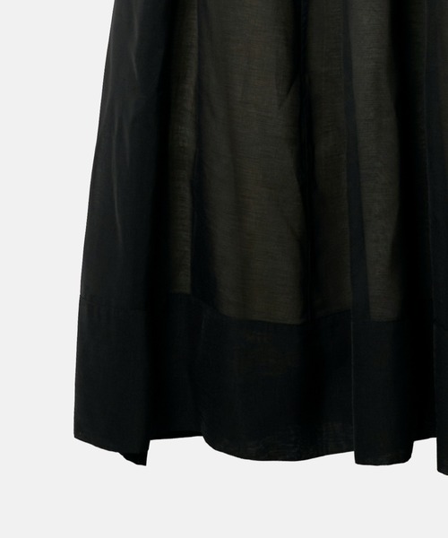 LE CIEL BLEU(ルシェルブルー)の「シアーオーガンザビスチェドレス / Sheer Organza Bustier Dress(ワンピース・レディース・ブラック・38/36)」の11枚目の写真
