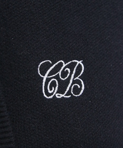 CLEAR BASIC（クリアベーシック）の「刺繍入りフリルニットカーディガン[大人 フェミニン 上品]≪AW新作≫（カーディガン/ボレロ・レディース・アイボリー/ブラック/グレー・F）」の6枚目の写真