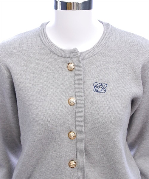 CLEAR BASIC（クリアベーシック）の「刺繍入りフリルニットカーディガン[大人 フェミニン 上品]≪AW新作≫（カーディガン/ボレロ・レディース・アイボリー/ブラック/グレー・F）」の20枚目の写真