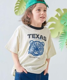 devirock（デビロック）の「綿100% デビラボ×【アニマルカレッジ】 BIGシルエット プリント半袖Tシャツ（Tシャツ/カットソー）」