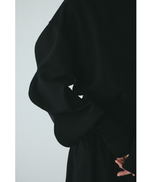 HeRIN.CYE（ヘリンドットサイ）の「Mountain sleeve tops　　マウンテンスリーブトップス（スウェット・レディース・ブラック/ブルー系その他3/グレー・FREE）」の19枚目の写真