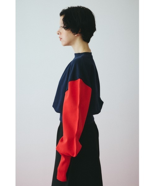 Mountain sleeve tops マウンテンスリーブトップス（スウェット