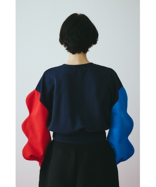 Mountain sleeve tops マウンテンスリーブトップス（スウェット