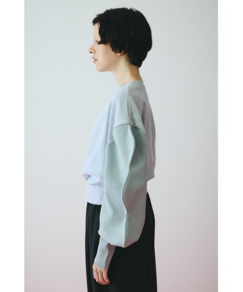 Mountain sleeve tops マウンテンスリーブトップス（スウェット