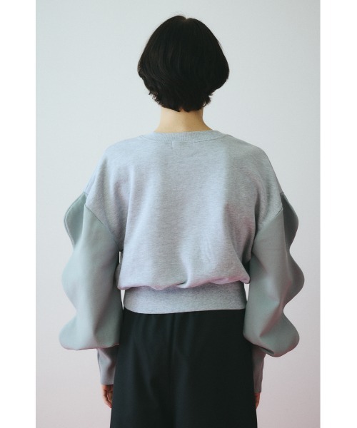 Mountain sleeve tops マウンテンスリーブトップス（スウェット