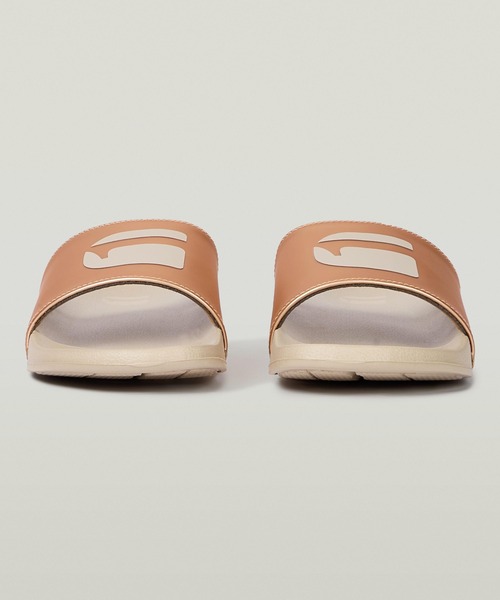 G-STAR(ジースター)の「Cart IV Sandals/ブランドロゴスポーツ/スライドサンダル(サンダル・レディース・ブラック系その他/ベージュ系その他・38/36/37)」の5枚目の写真
