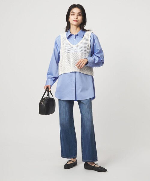 green label relaxing(グリーンレーベルリラクシング)の「<1_OF MINE>シャツ 2(シャツ/ブラウス・レディース・ライトピンク/ライトブルー/ホワイト・FREE)」の22枚目の写真