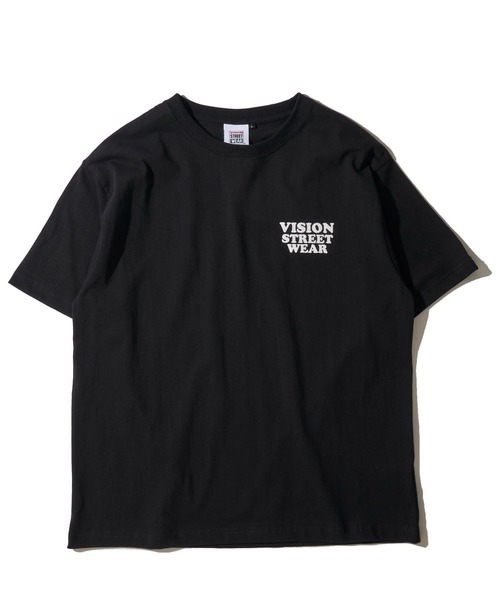 VISION STREET WEAR（ヴィジョンストリートウェア）の「【VISION STREET WEAR】オリジナルグラフィック ゴースト バックプリントクルーネックTシャツ（Tシャツ/カットソー・レディース・パープル/ホワイト/ブラック・X-LARGE/LARGE/MEDIUM）」の6枚目の写真