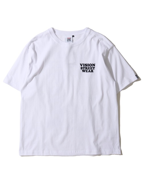 VISION STREET WEAR（ヴィジョンストリートウェア）の「【VISION STREET WEAR】オリジナルグラフィック ゴースト バックプリントクルーネックTシャツ（Tシャツ/カットソー・レディース・パープル/ホワイト/ブラック・X-LARGE/LARGE/MEDIUM）」の4枚目の写真