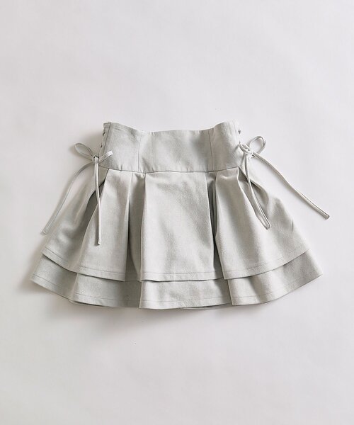 OLIVE des OLIVE(オリーブデオリーブ)の「spring color paletteレースアップスカート(スカート・レディース・ブラウン/サックスブルー/ピンク・FREE)」の22枚目の写真