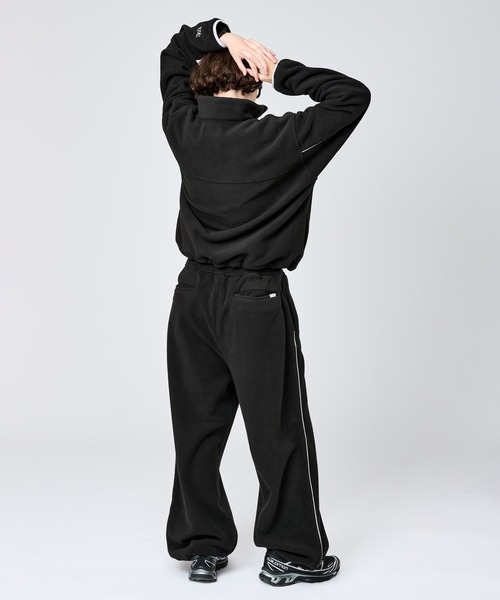 WETTEMPT（ウィテンプト）の「PIPING FLEECE PANTS / パイピングフリースパンツ（スウェットパンツ・メンズ・グレー/ブラック・SMALL/MEDIUM/LARGE）」の12枚目の写真
