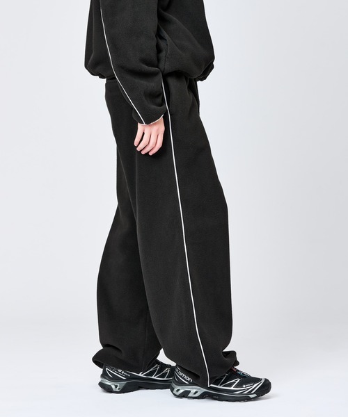 WETTEMPT（ウィテンプト）の「PIPING FLEECE PANTS / パイピングフリースパンツ（スウェットパンツ・メンズ・グレー/ブラック・SMALL/MEDIUM/LARGE）」の6枚目の写真