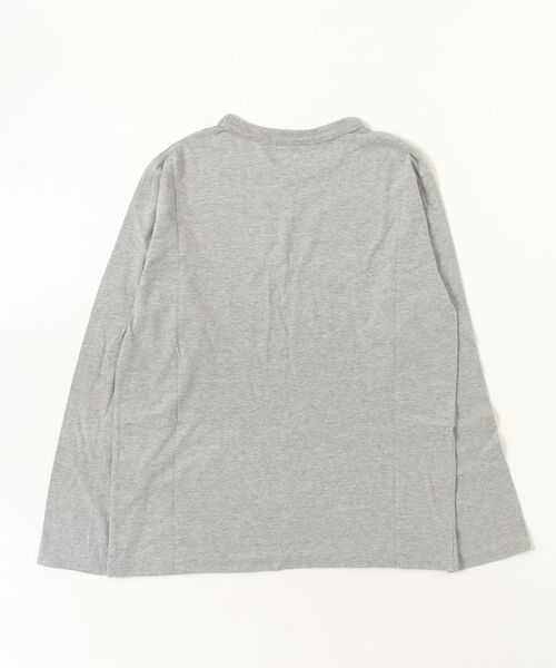 THE SHINZONE（ザ　シンゾーン）の「PACK LONG SLEEVE TEE 24AMSCU04（Tシャツ/カットソー・メンズ・グレー/マルチ・FREE）」の4枚目の写真