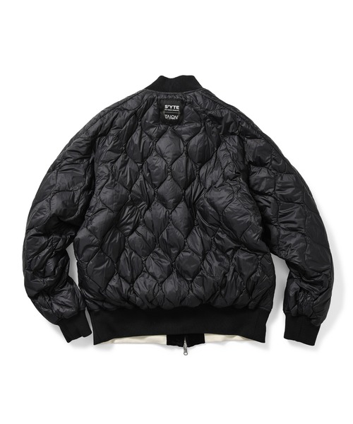 TAION（タイオン）の「【TAION（タイオン）】 TAION×S’YTE(サイト)リバーシブル スカジャン ダウンジャケット（スカジャン・メンズ・ブラック系その他/ブラック×ブラック・3/2）」の10枚目の写真