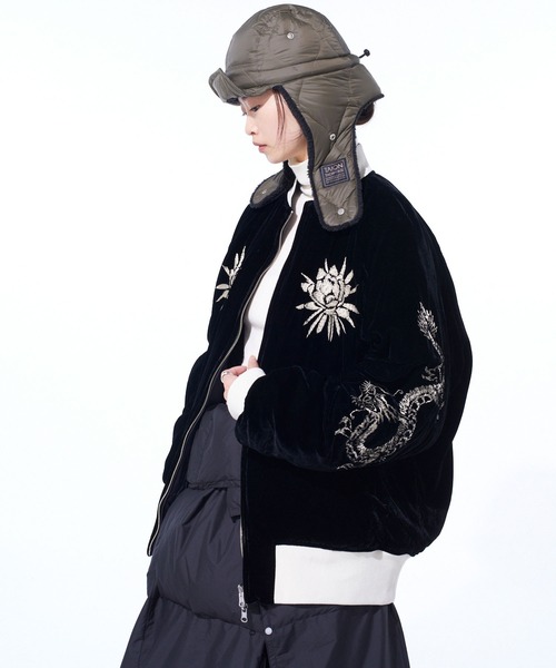 TAION（タイオン）】 TAION×S'YTE(サイト)リバーシブル スカジャン