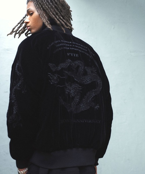 TAION（タイオン）】 TAION×S'YTE(サイト)リバーシブル スカジャン