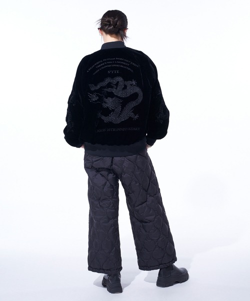 TAION（タイオン）】 TAION×S'YTE(サイト)リバーシブル スカジャン