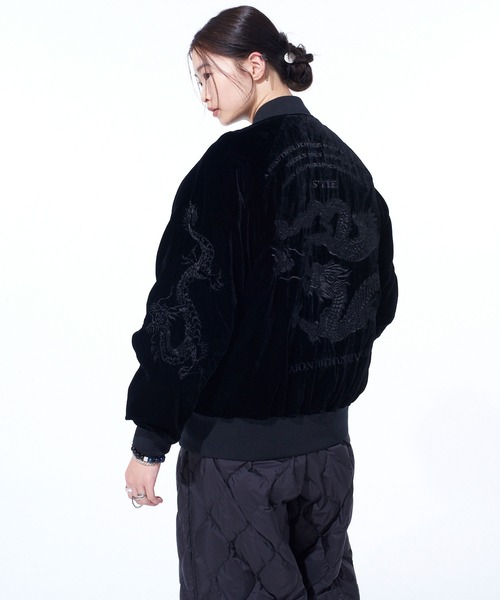 TAION（タイオン）】 TAION×S'YTE(サイト)リバーシブル スカジャン