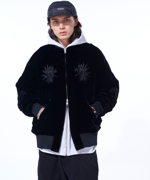 TAION（タイオン）】 TAION×S'YTE(サイト)リバーシブル スカジャン