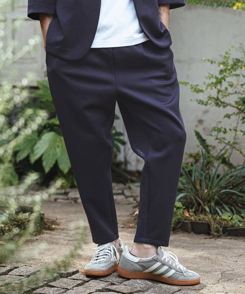 CAMBIO(カンビオ)の「mp14478- リラックスポンチテーパードパンツ(CMB-R0191)(その他パンツ・メンズ・ネイビー/グレー/ブラック・L/M/S)」の11枚目の写真