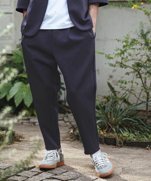 CAMBIO(カンビオ)の「mp14478- リラックスポンチテーパードパンツ(CMB-R0191)(その他パンツ・メンズ・ネイビー/グレー/ブラック・L/M/S)」の12枚目の写真