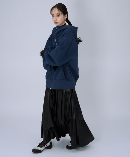 HARE（ハレ）の「バレエライクメリージェーン(HARE)（スニーカー・レディース・ブラック/ホワイト・MEDIUM/LARGE）」の6枚目の写真