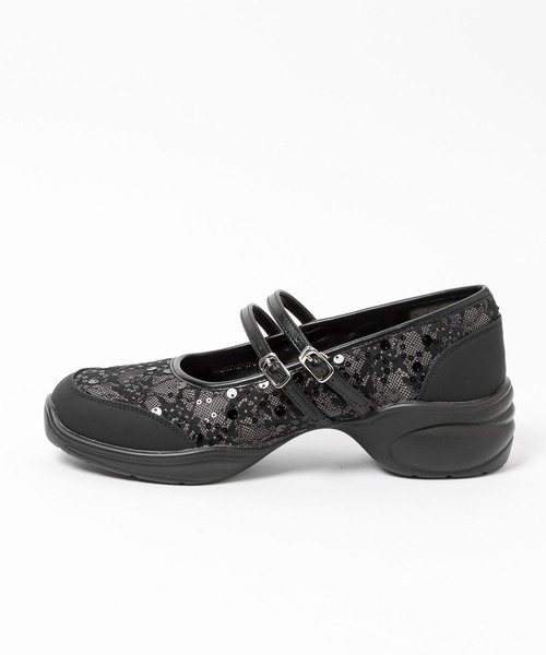 HARE（ハレ）の「バレエライクメリージェーン(HARE)（スニーカー・レディース・ブラック/ホワイト・MEDIUM/LARGE）」の18枚目の写真