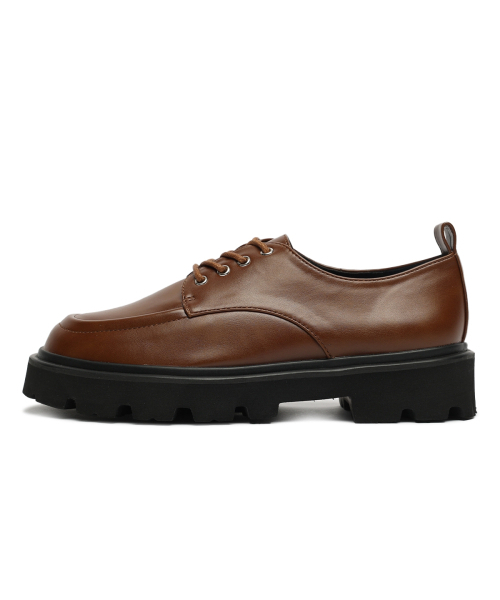 SHOEMARKER（シューマーカー）の「ハニエイプリル チャンキーOX (0092564) HA23301 BR（ローファー・レディース・その他・23.5cm/24cm）」の2枚目の写真