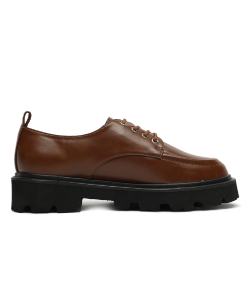 SHOEMARKER（シューマーカー）の「ハニエイプリル チャンキーOX (0092564) HA23301 BR（ローファー・レディース・その他・23.5cm/24cm）」の3枚目の写真