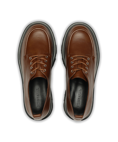 SHOEMARKER（シューマーカー）の「ハニエイプリル チャンキーOX (0092564) HA23301 BR（ローファー・レディース・その他・23.5cm/24cm）」の5枚目の写真