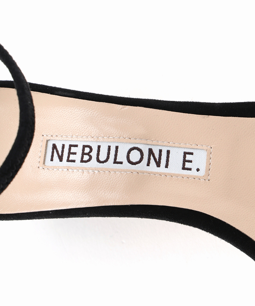 NEBULONI E（ネブローニ）の「NEBULONI.E ネブローニ アンクルストラップサンダル Camo 6408（サンダル・レディース・ブラック・39/38/36）」の9枚目の写真