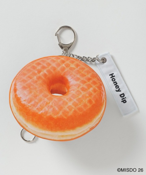 LEPSIM（レプシィム）の「【Mister Donut】ポーチチャーム　627328（ポーチ・レディース・ベージュ/ブラウン/ピンク・ONE SIZE）」の9枚目の写真