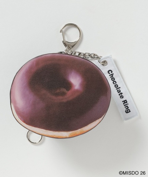 LEPSIM（レプシィム）の「【Mister Donut】ポーチチャーム　627328（ポーチ・レディース・ベージュ/ブラウン/ピンク・ONE SIZE）」の10枚目の写真