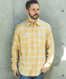 RAYON OMBRE CHECK / WORK SHIRT / M261115