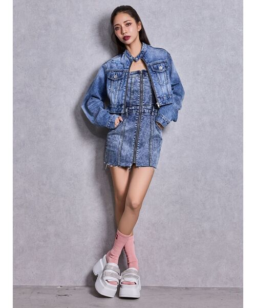 GYDA(ジェイダ)の「TWO FACE GYDA SOX(ソックス/靴下・レディース・ブラック/オフホワイト/ピンク・FREE)」の17枚目の写真