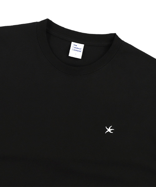 THECOLDESTMOMENT(ザコールデストモーメント)の「TCM starfish mini logo T (black)(Tシャツ/カットソー・レディース・その他・S/M/L/XL)」の4枚目の写真