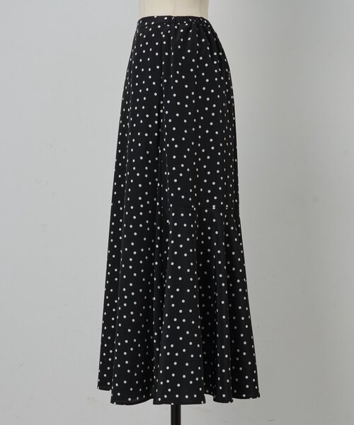 BEARDSLEY（ビアズリー）の「ドットマーメイドスカート（スカート・レディース・ブラック・0/1）」の21枚目の写真