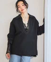 スキッパーニット 643871