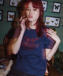 IFYOUWANT（イフユーウォント）の「Venomous TEE navy（Tシャツ/カットソー）」