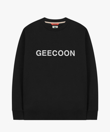 GEECOON（ジークーン）の「シグネチャービッグロゴスウェットシャツ GEE248-103 ブラック（スウェット）」