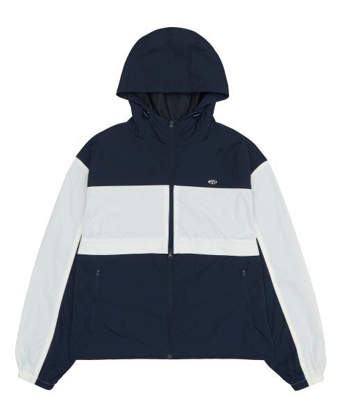 AMESWORLDWIDE(アメスワールドワイド)の「COLOR BLOCK WIND BREAKER NAVY (AM2ESUB931A)(ナイロンジャケット・メンズ・その他・L/M)」の1枚目の写真