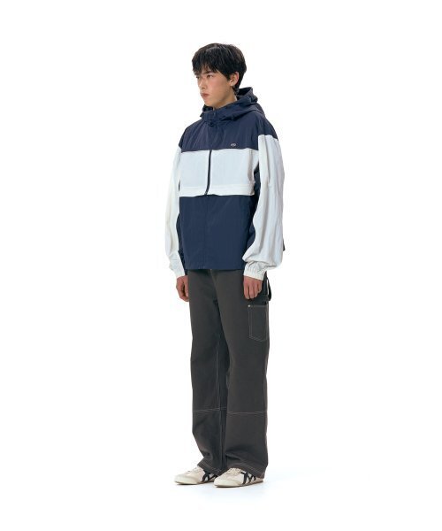 AMESWORLDWIDE(アメスワールドワイド)の「COLOR BLOCK WIND BREAKER NAVY (AM2ESUB931A)(ナイロンジャケット・メンズ・その他・L/M)」の9枚目の写真