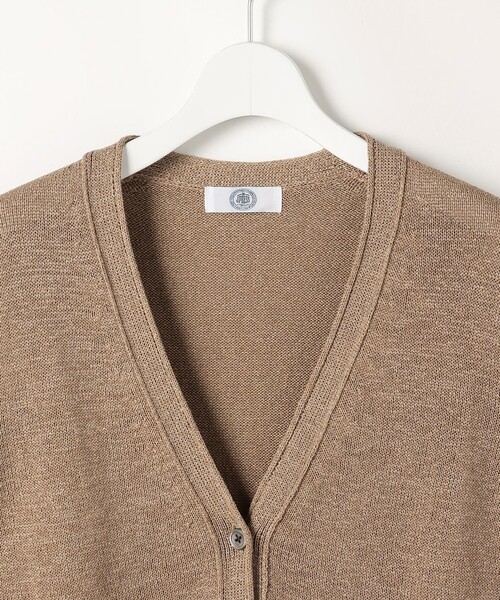 J.PRESS(ジェイプレス)の「【冷房対策に】DRY COMFORT Vネック カーディガン(カーディガン/ボレロ・レディース・スカイブルー系/ベージュ系/アイボリー系・T13)」の9枚目の写真