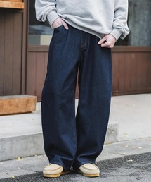 Rocky Monroe | ヴィンテージライク ルーズシルエットバギーカーブデニムパンツ(デニムパンツ)