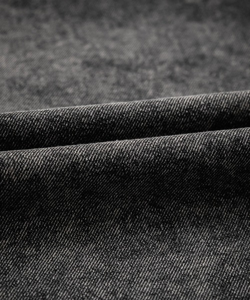 Rocky Monroe(ロッキーモンロー)の「ヴィンテージライク ルーズシルエットバギーカーブデニムパンツ(デニムパンツ・メンズ・ブラック/ワンウォッシュ/ライトブラック/ケミカルウォッシュ/インディゴブルー・M/L/XL)」の21枚目の写真