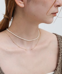 select MOCA（セレクトモカ）の「コードビーズチェーンネックレス（ネックレス）」