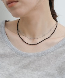 select MOCA（セレクトモカ）の「コードビーズチェーンネックレス（ネックレス）」